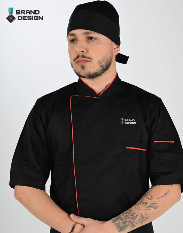 Uniformë kuzhinieri për biznese HORECA me logo Brand Design